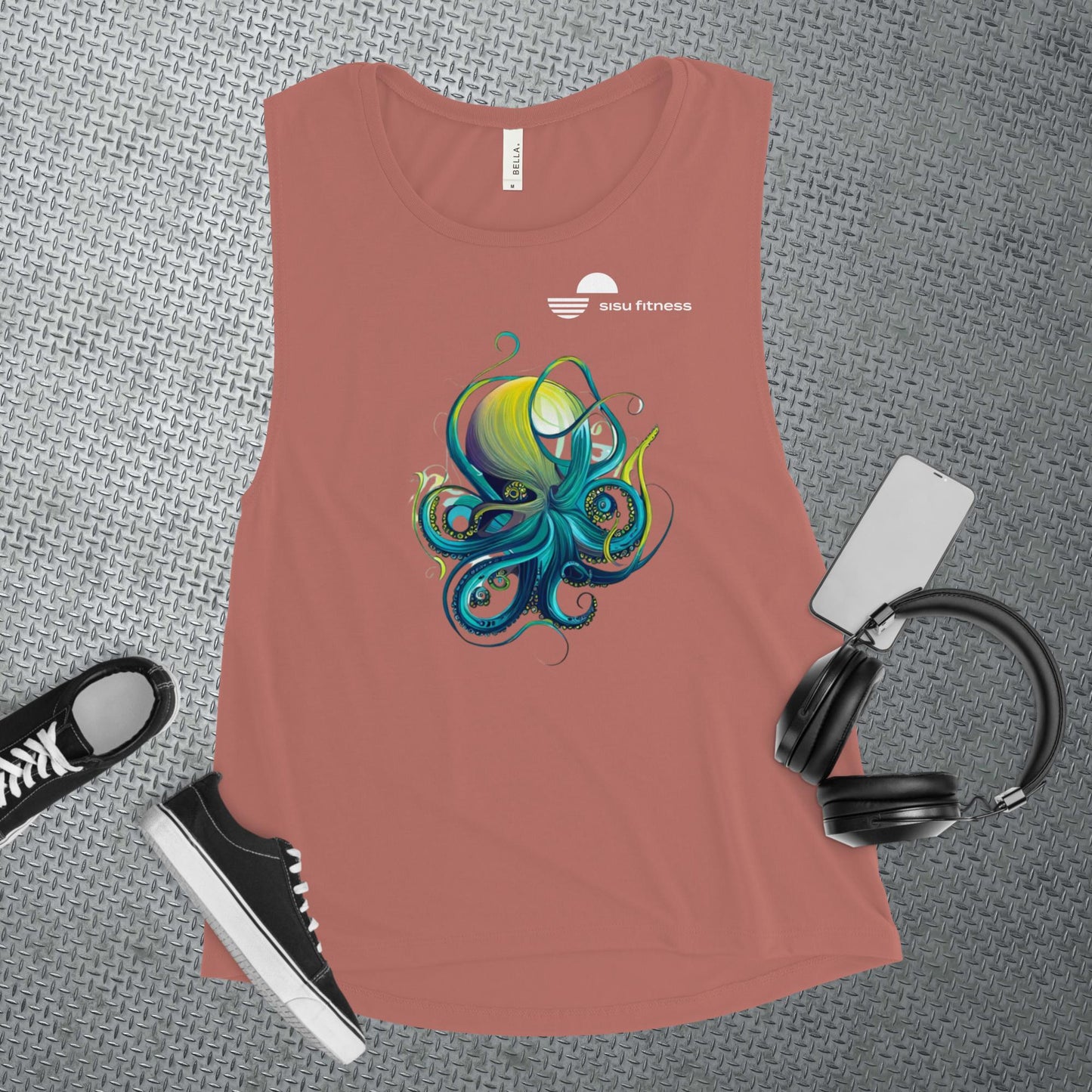 Octopus Ladies’ Muscle Tank